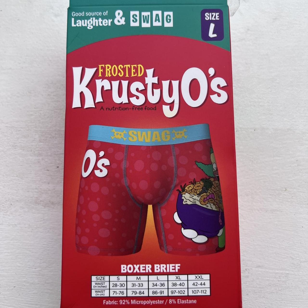 Buy Official The Simpsons Krusty-O's Cereal Swag Boxer Briefs