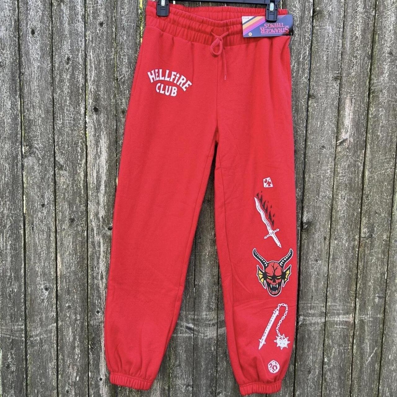 Stranger Things Hellfire Club Sweatpants Joggers. Depop