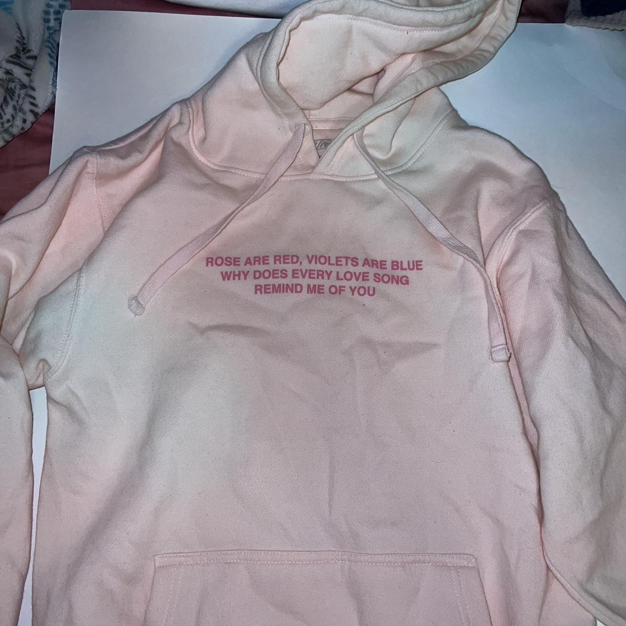 Phora pink hot sale roses hoodie