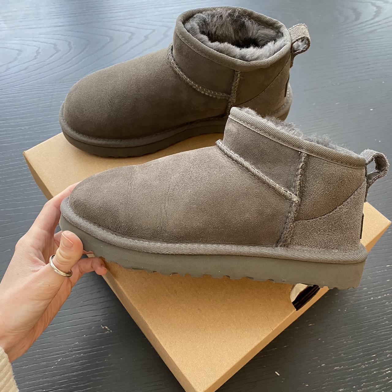 Ultra Mini Uggs - size 3 - worn only a few times -... - Depop