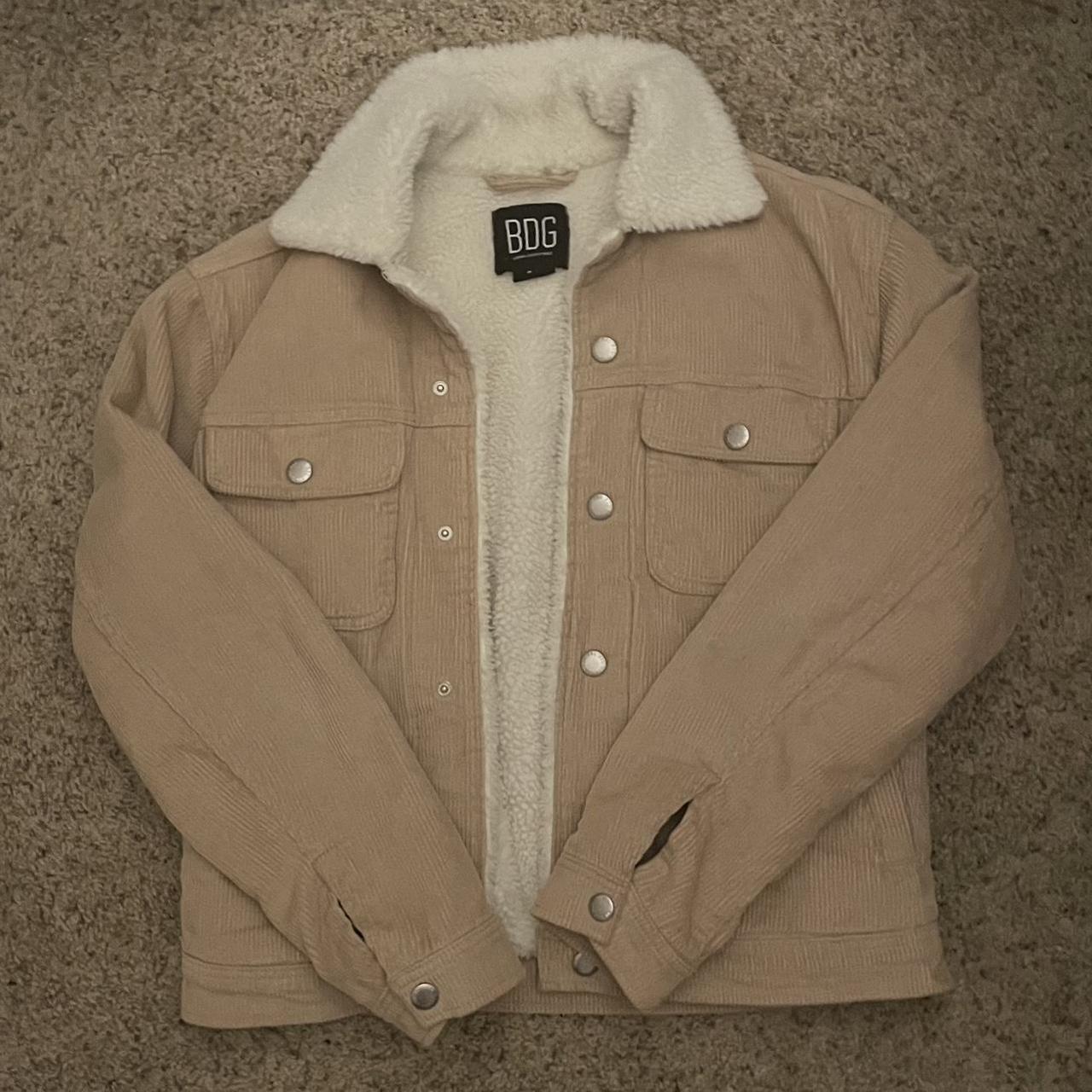 Bdg corduroy sale sherpa trucker jacket