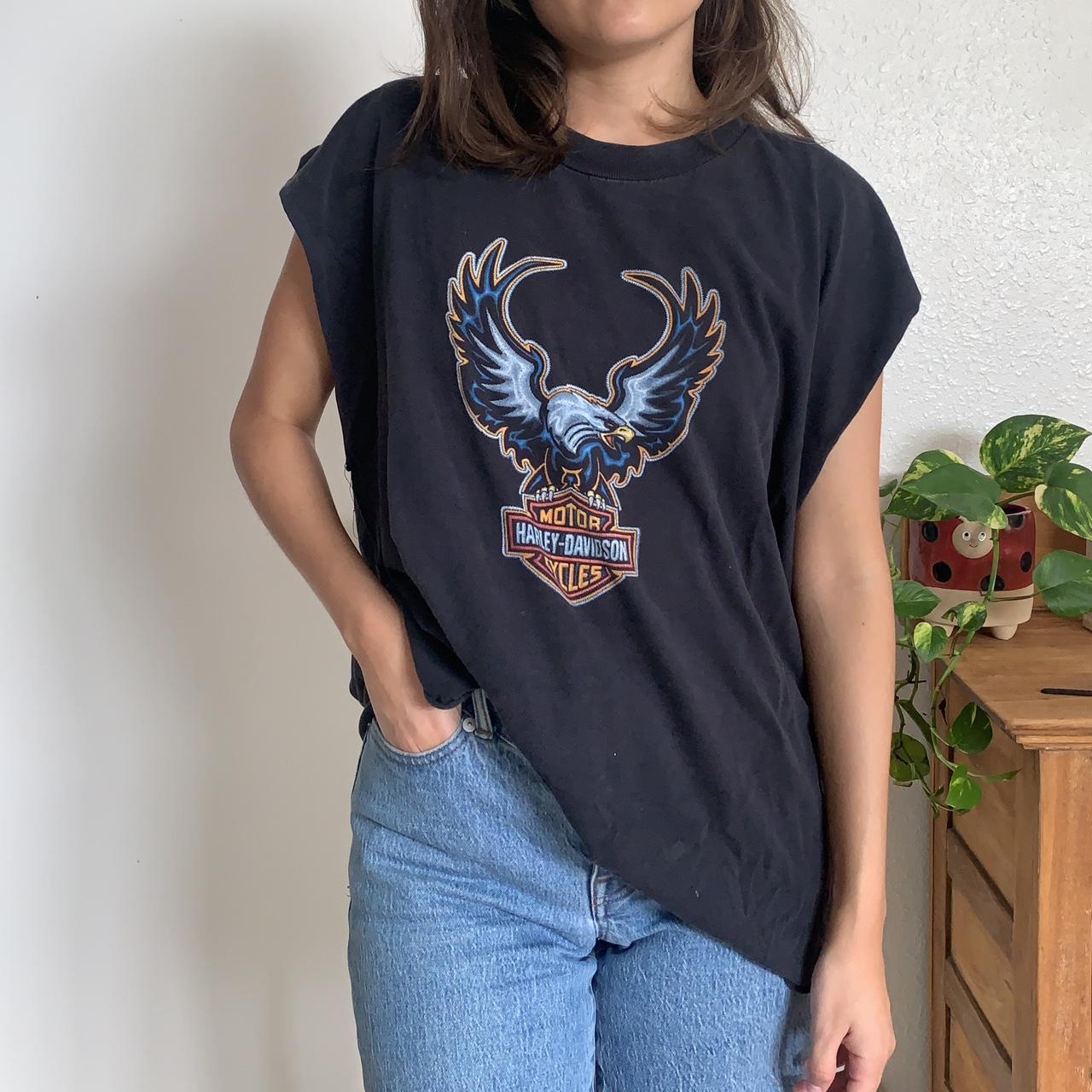 Shops REWORKED HARLEY DAVIDSON TSHIRT