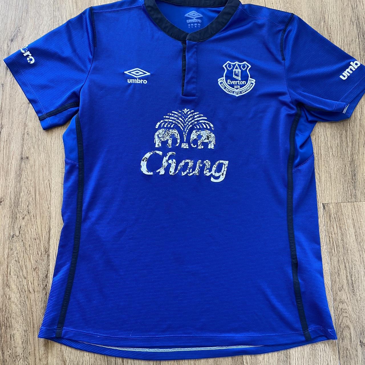 【新品未使用】Everton 2021シーズン 3rdユニフォーム hummel Everton reveal white 2021-22 third kit | Royal Blue Mersey