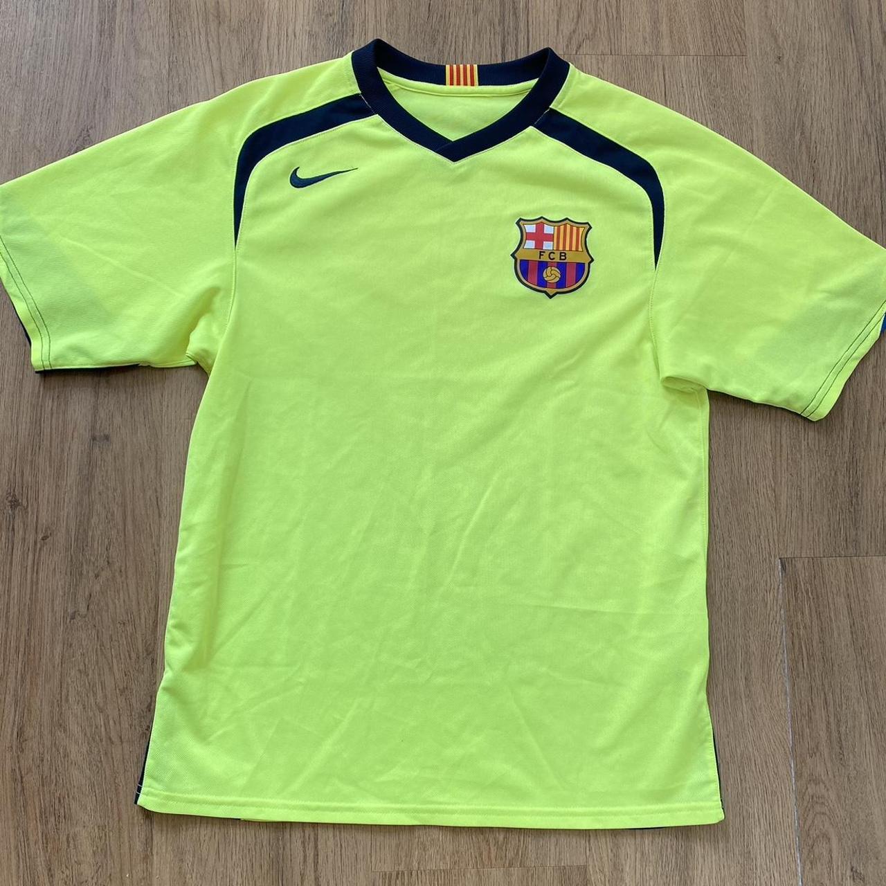 2005-06 FC Barcelona *Player Issue Nike Away... - Depop