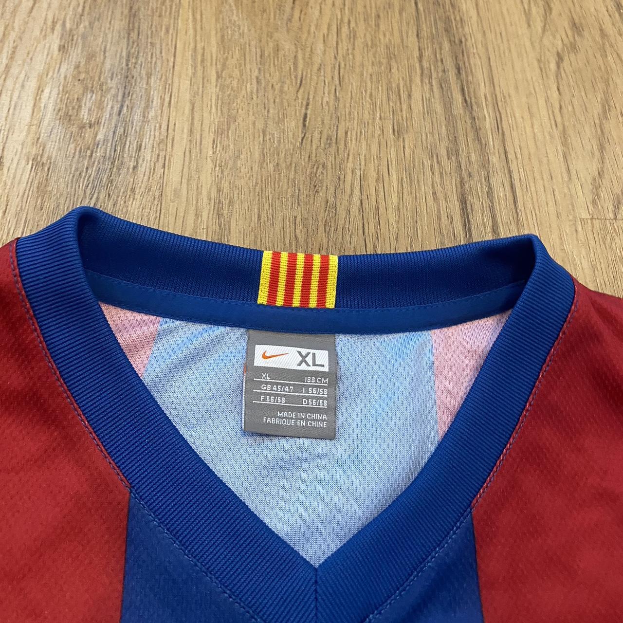 2006-07 FC Barcelona Nike Home Unicef La Liga y2k | Depop