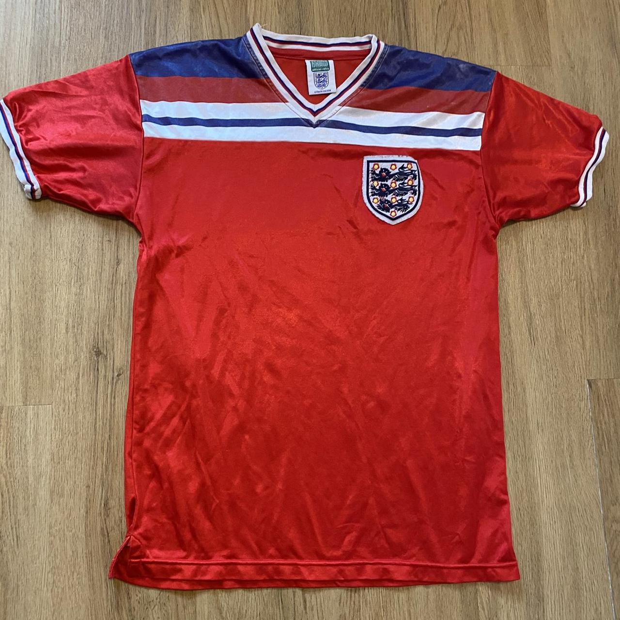 Football Shirts England 70s Kit 1978/79 ENGLAND MATCH WORN