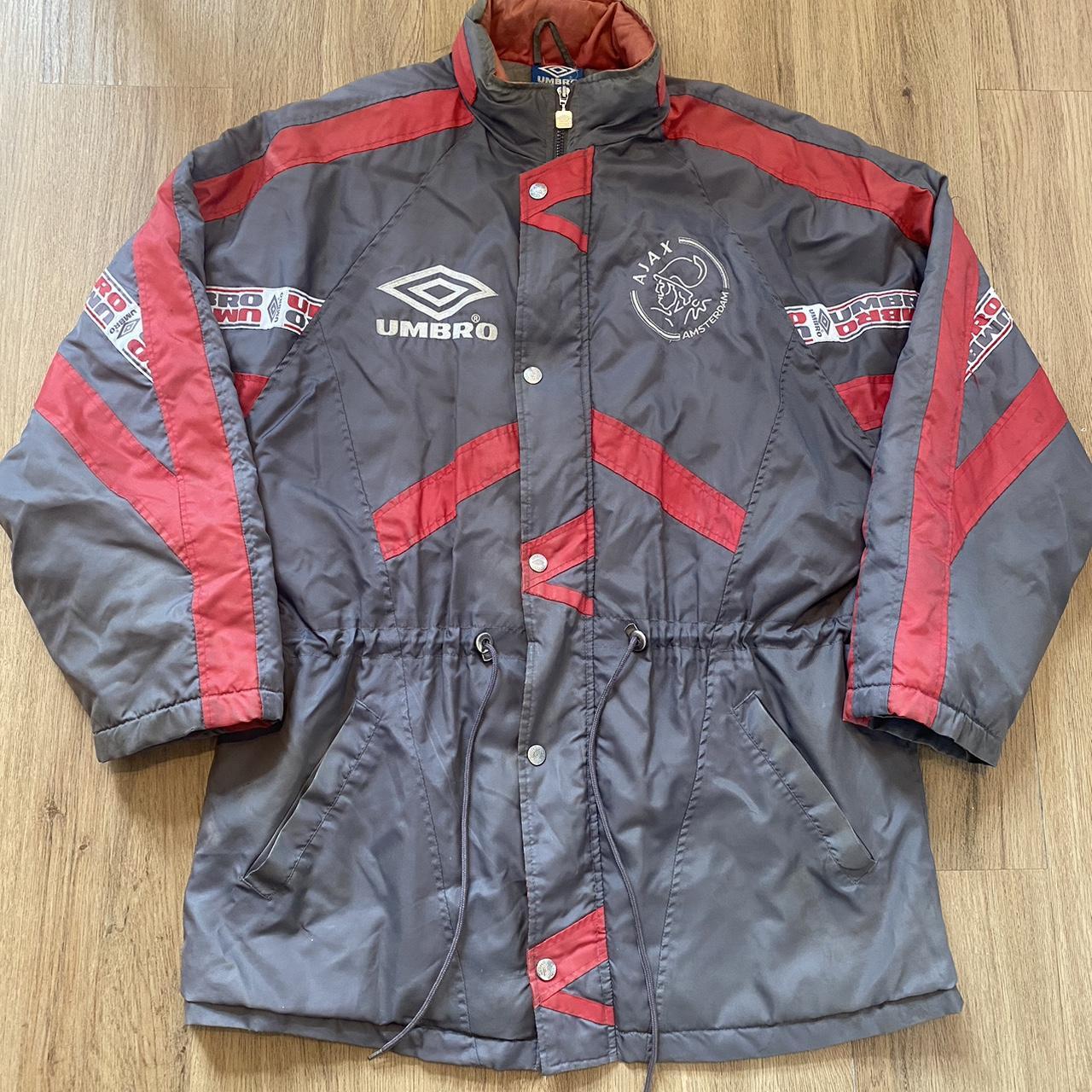 adidas Ajax ウィンドブレーカー　アヤックス　ナイロントジャケット　L adidas Ajax ウィンドブレーカー アヤックス ナイロントジャケット L
