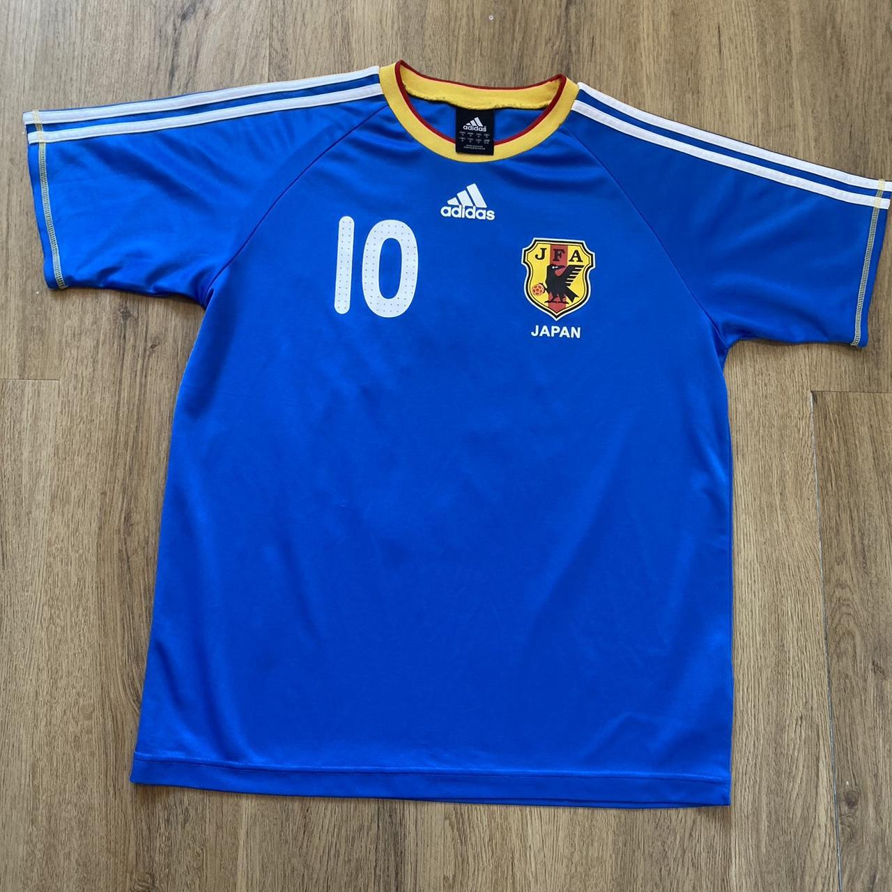 2008-09 Japan *10 Nakamura Adidas Football Shirt y2k | Depop