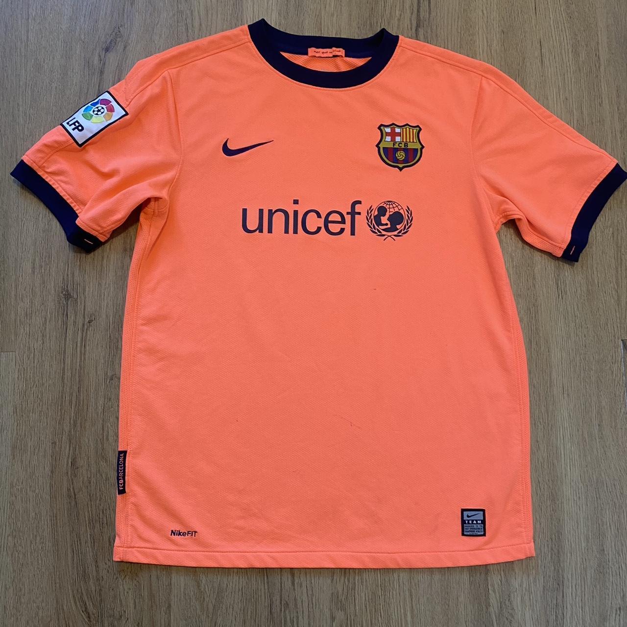 2008-09 FC Barcelona Nike Away Premier League y2k | Depop