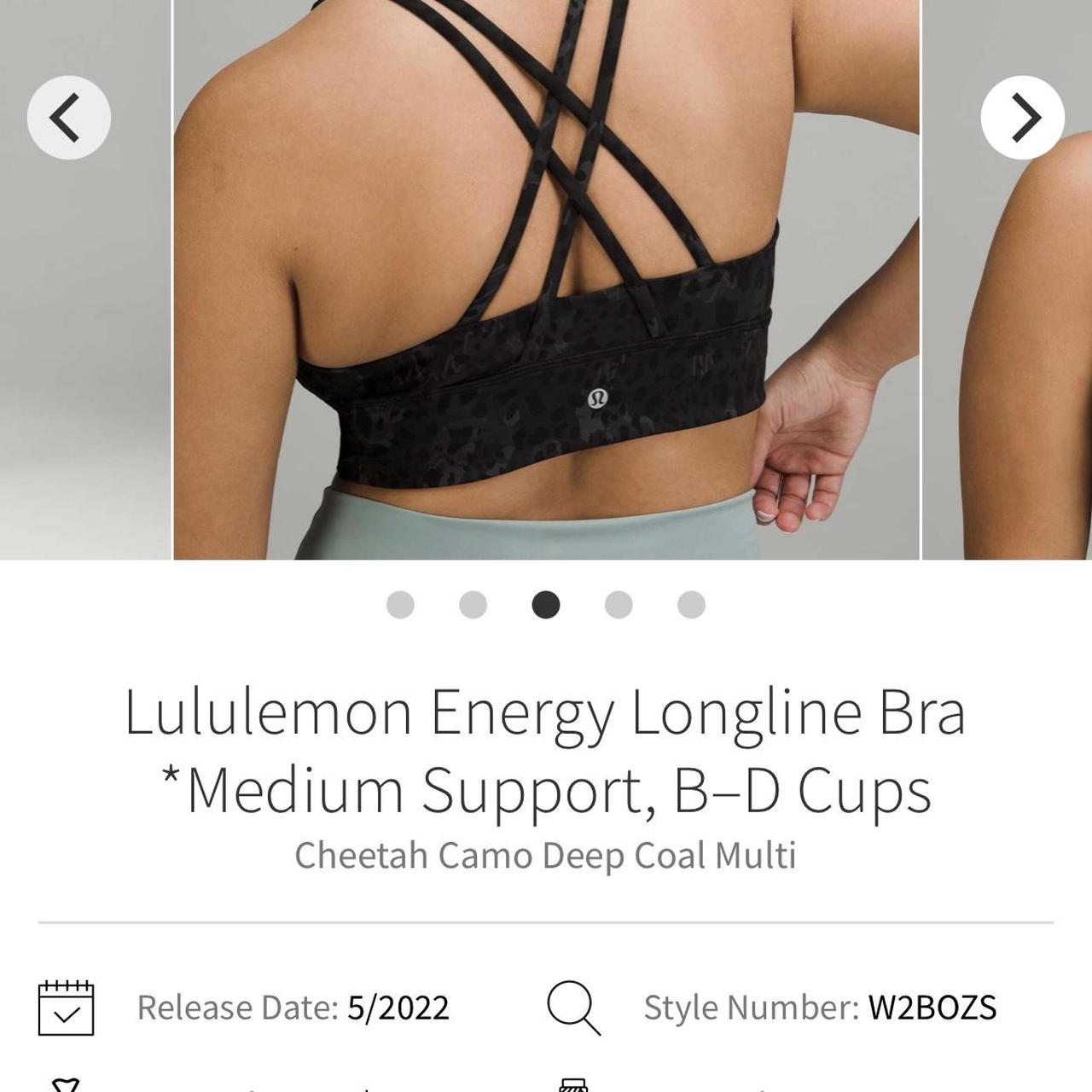 Lululemon Longline Energy Bra Size 2 — no - Depop