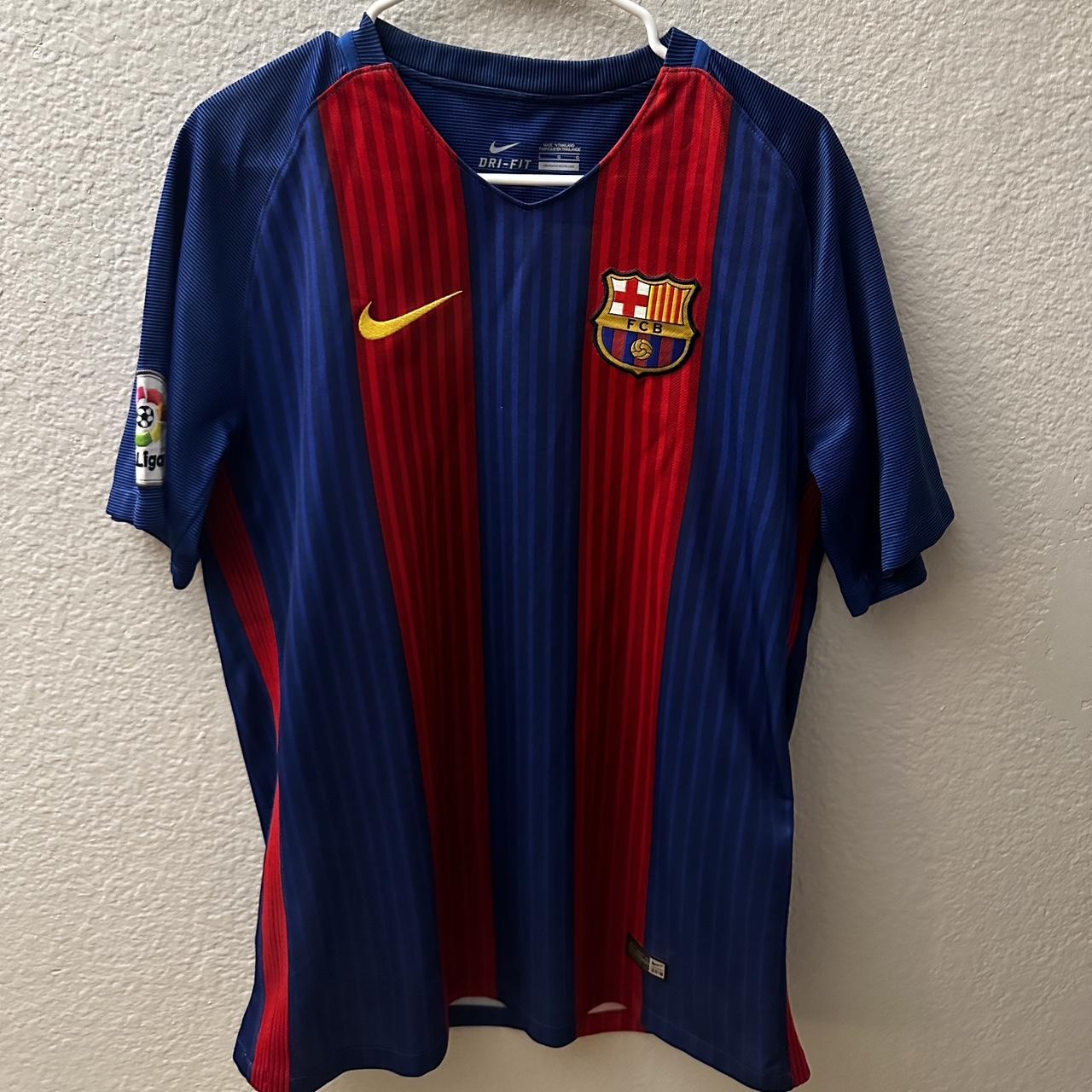 FC Barcelona Iniesta 16-17 jersey size large #barca - Depop