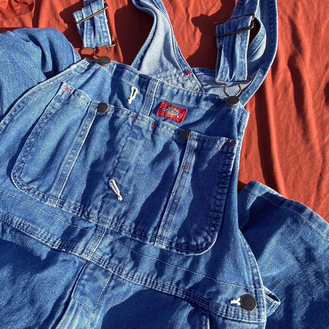 Jordache Girls Overalls Size 7/8. Condition is - Depop