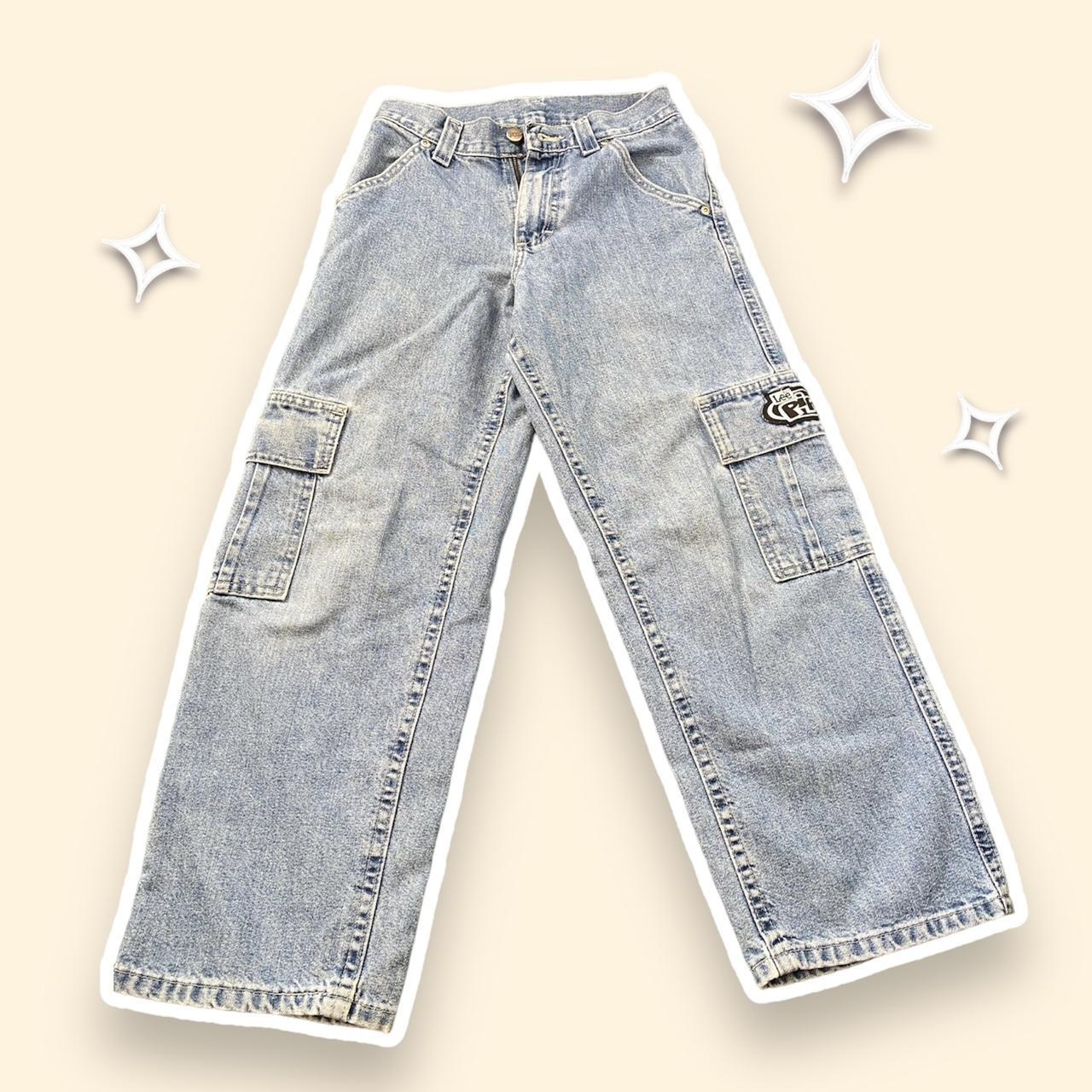 y2k lee pipes jnco style jeans #repop these are... - Depop