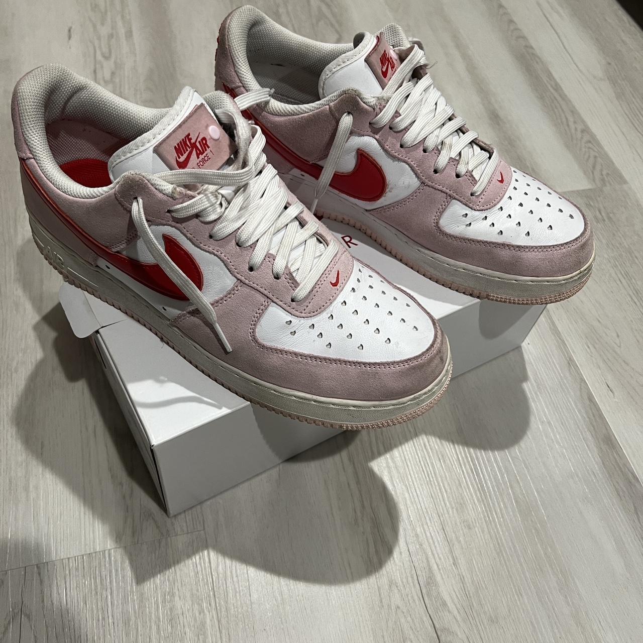 Nike Air Force 1 '07 QS Valentine's Day Love... - Depop