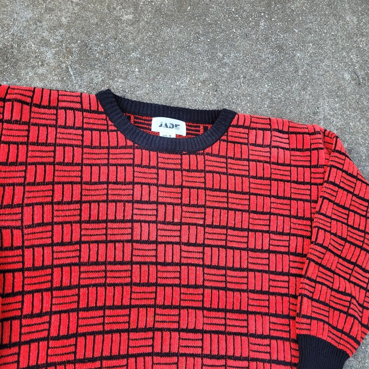 Black and red coogi sweater hotsell