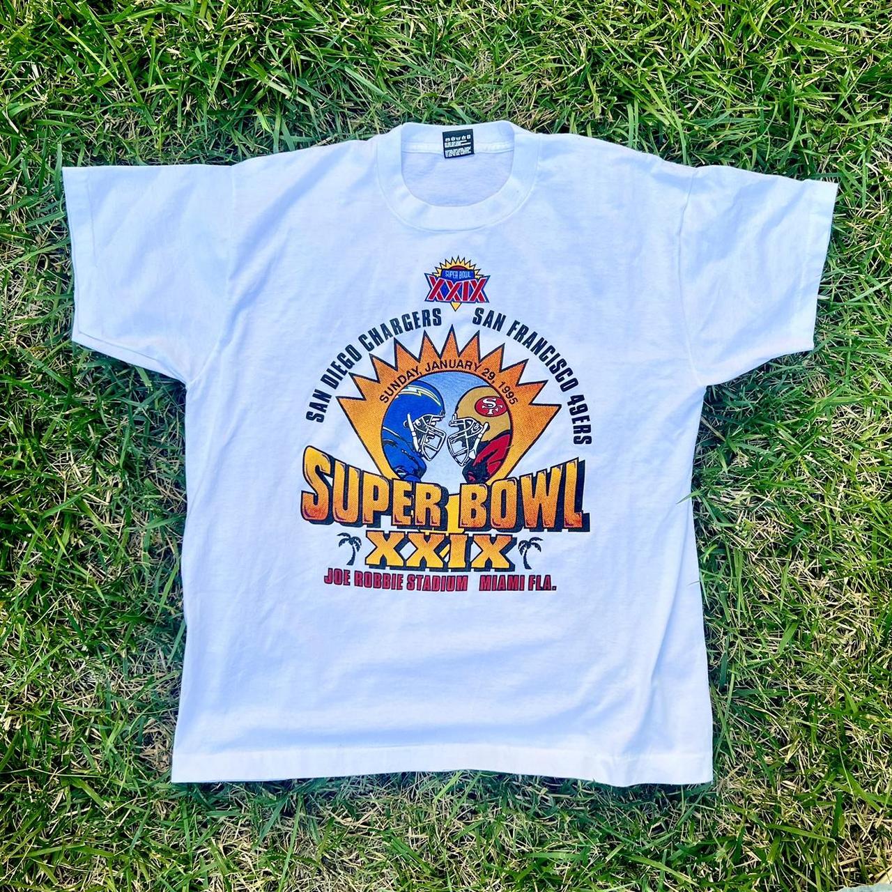 Vintage 90's Russell San Diego Chargers NFL tshirt - Depop