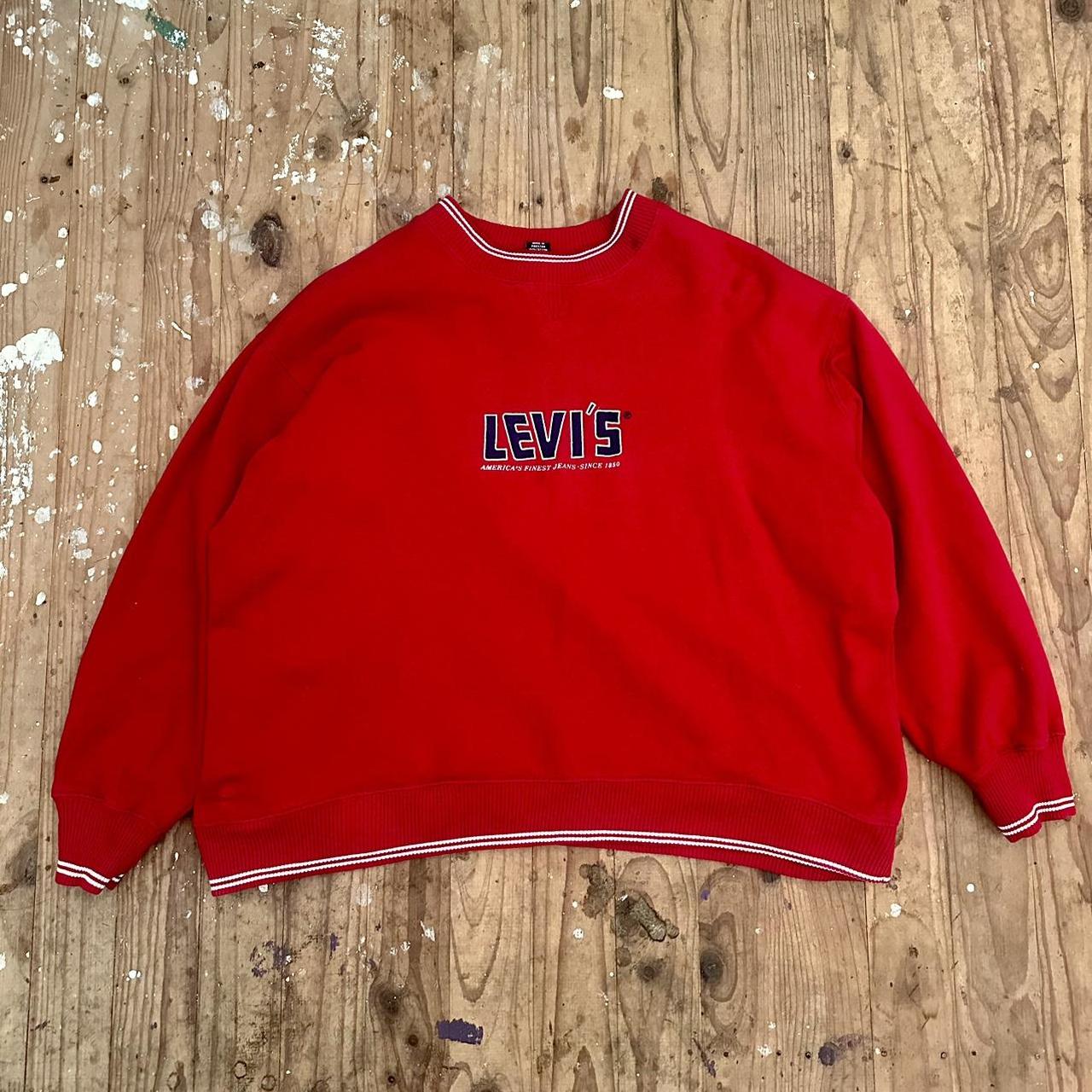 Vintage Levi’s Jumper 90s Vintage 90s Levi’s... - Depop