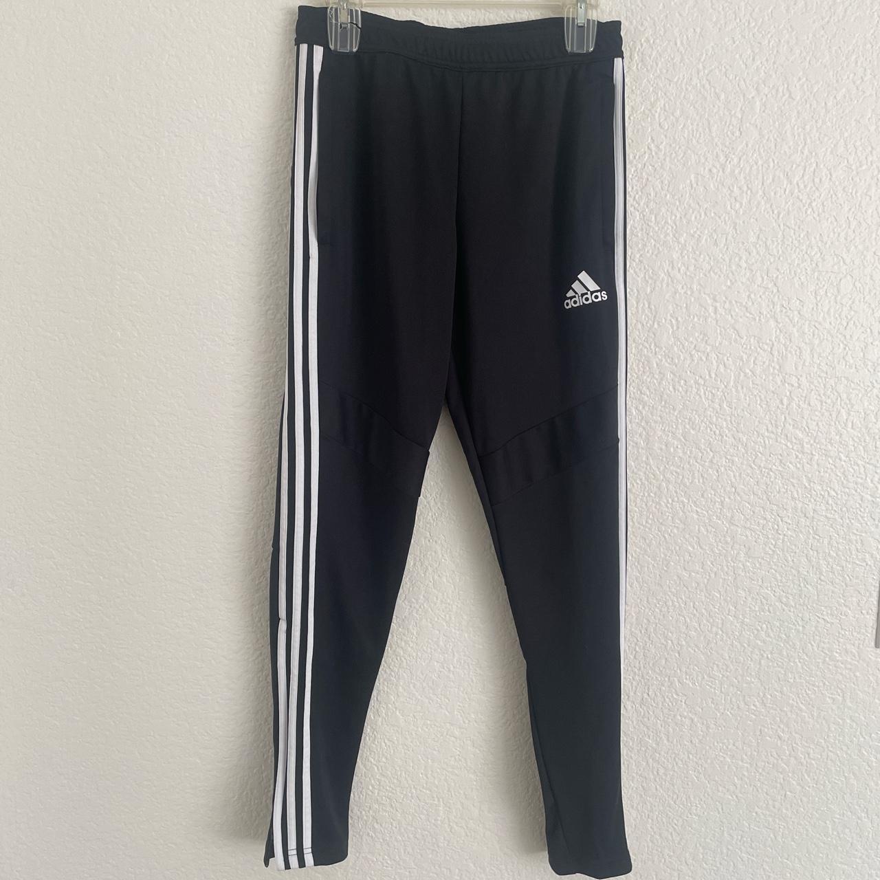 Adidas YOUTH Athletic TIR017 Climacool Soccer Sweat Pants Black White  Medium, Men's Fashion, Bottoms, Joggers on Carousell