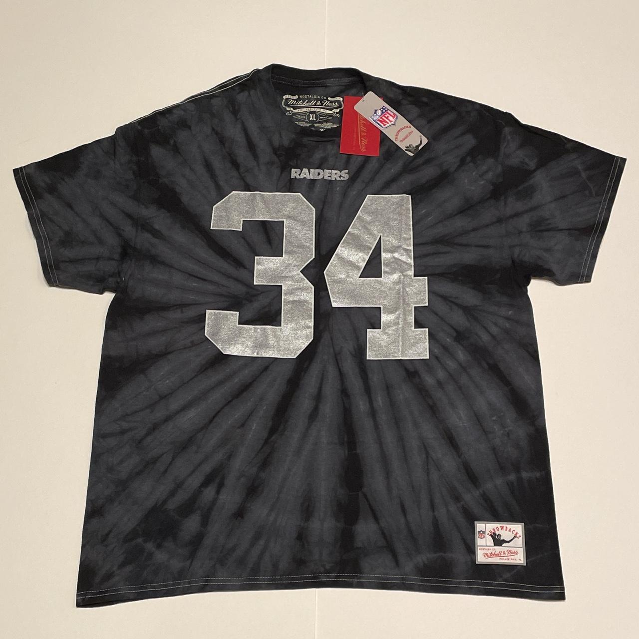 Mitchell & Ness x NFL Raiders Bo Jackson Black T-Shirt