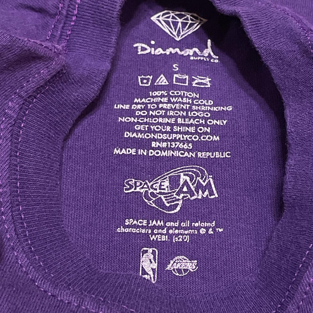DIAMONDS SUPPLY CO. LOS ANGELES LAKERS SPACE JAM T | Depop