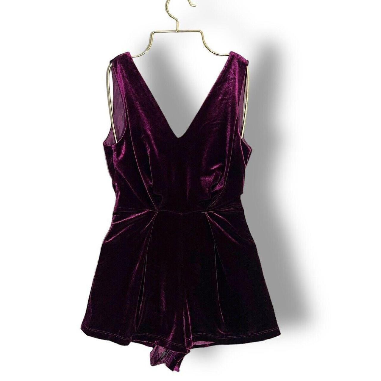 Topshop 2025 purple jumpsuit