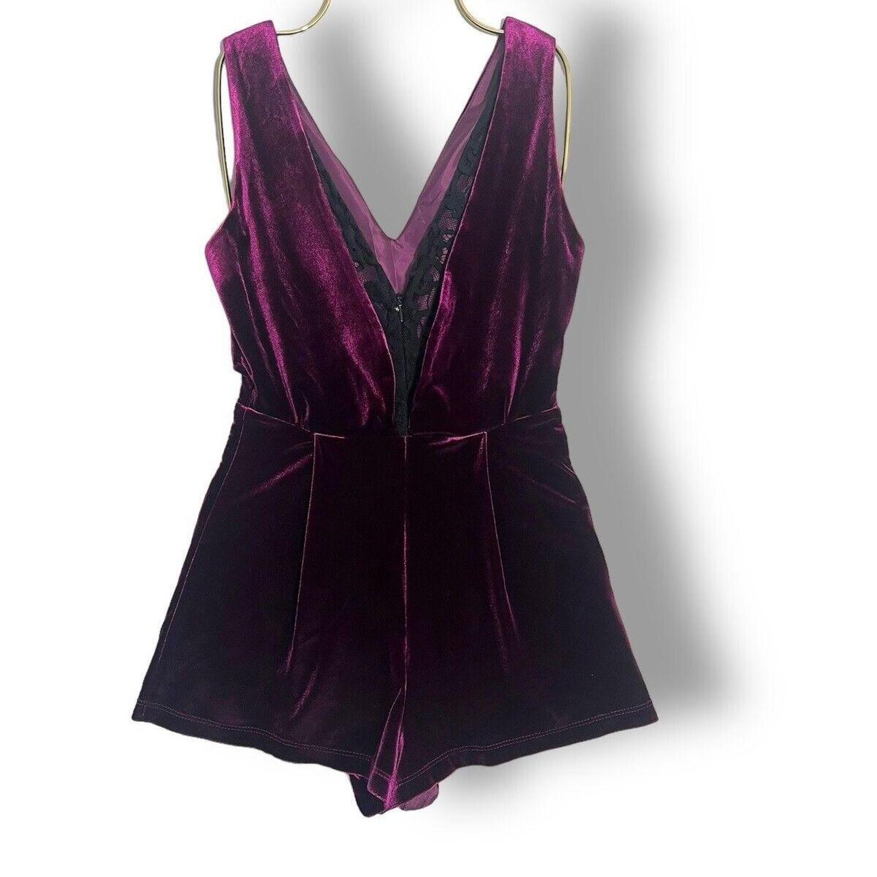 Topshop purple jumpsuit sales