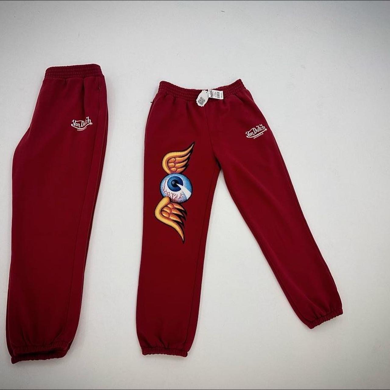 Von dutch discount flying eyeball sweatpants