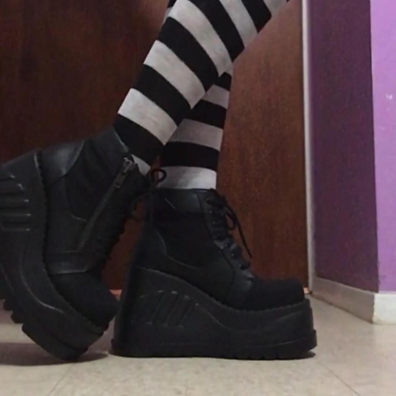 Demonia Women's Black Footwear (2)