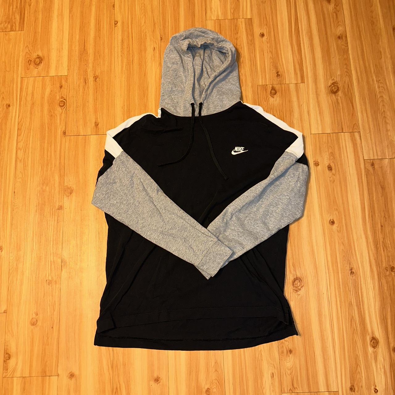 colour block hoodie nike
