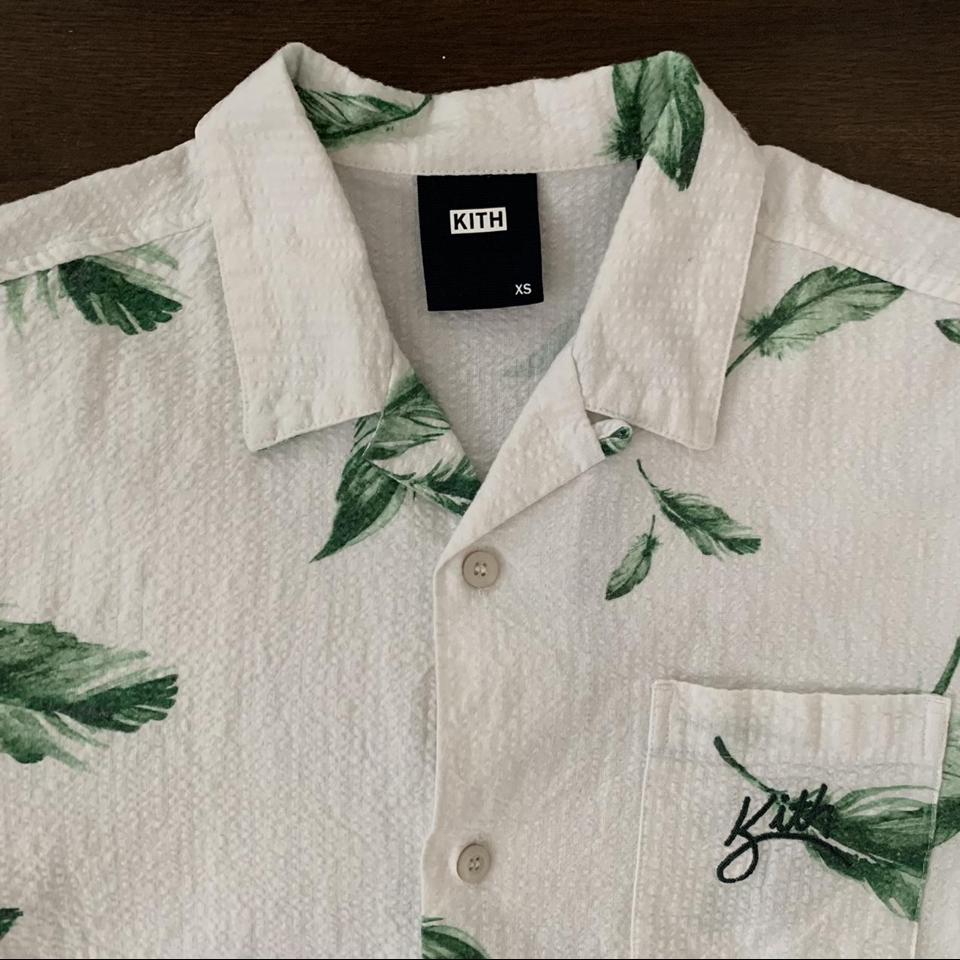 Kith Camp Collar Seersucker Shirt Mサイズ | www.darquer.fr