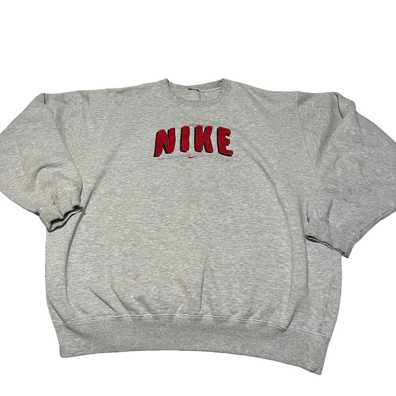 plus size nike vintage crewneck sweatshirt