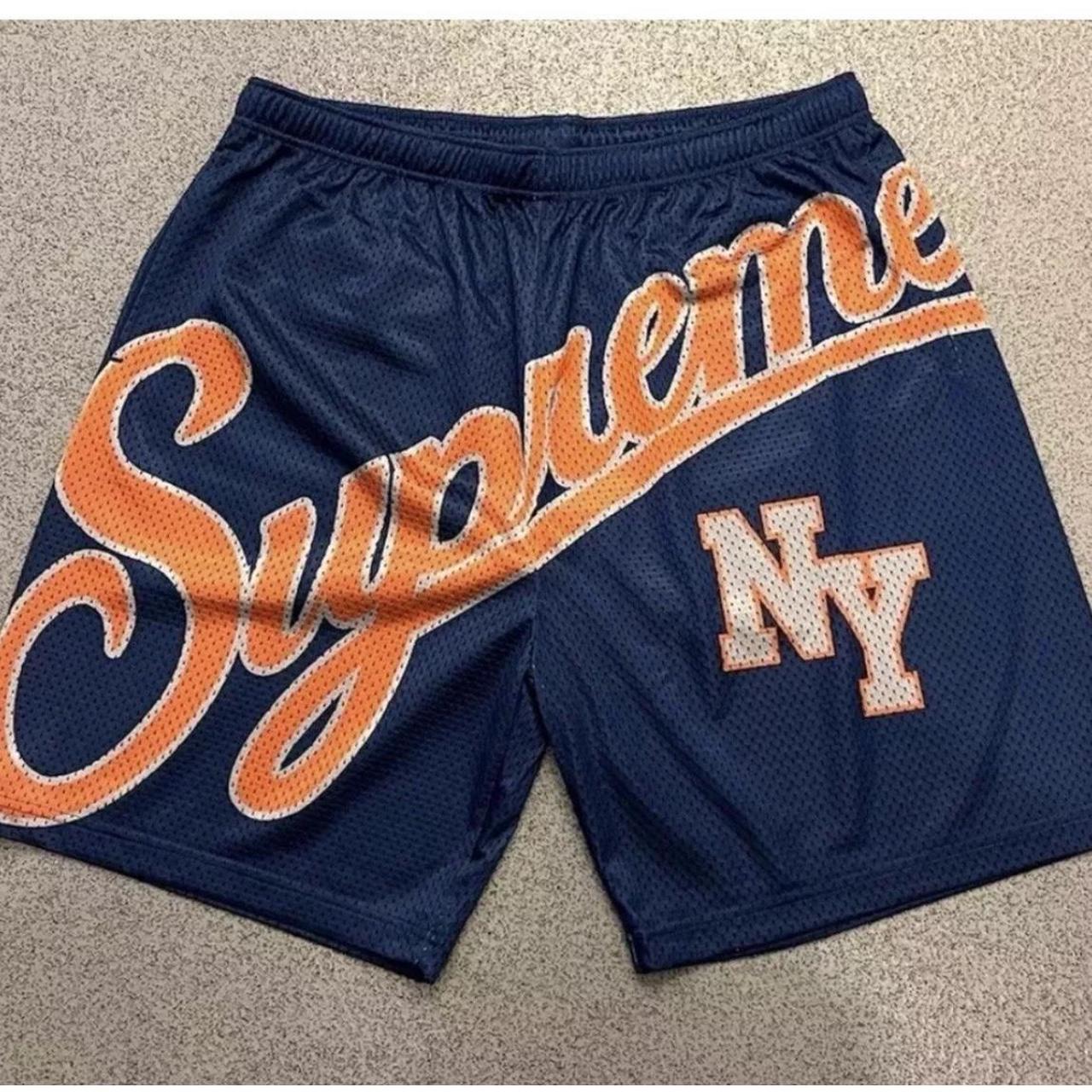 Supreme Big Script Mesh Short 