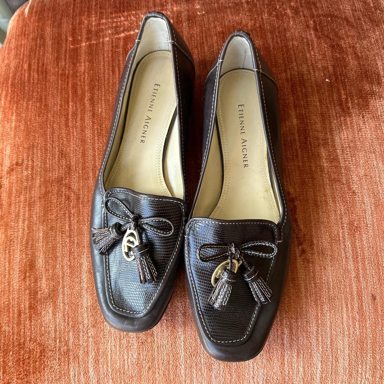 the most adorable leather loafers gucci Depop