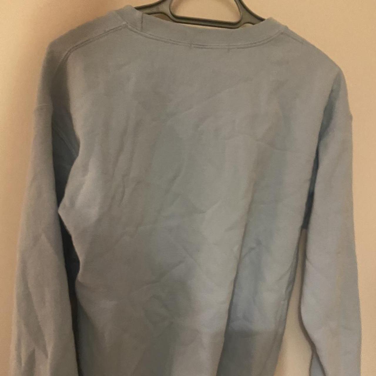 Light blue jumper. good condition! Imperfections in... Depop