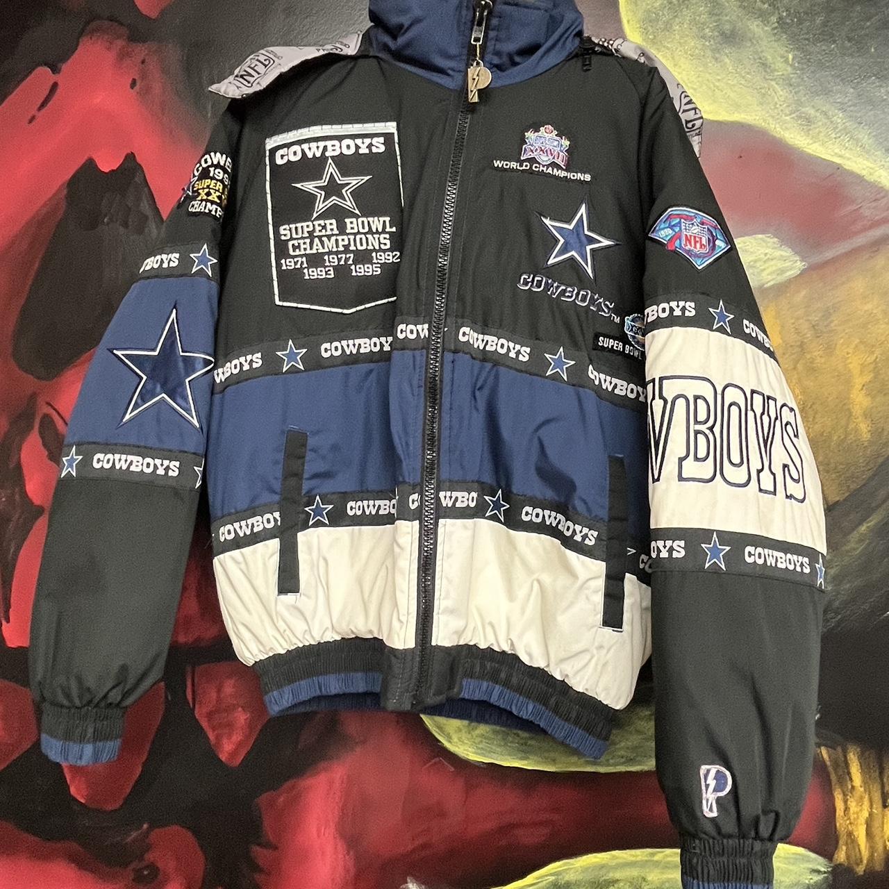 vintage 90s pro player dallas cowboys nfl experience - Depop