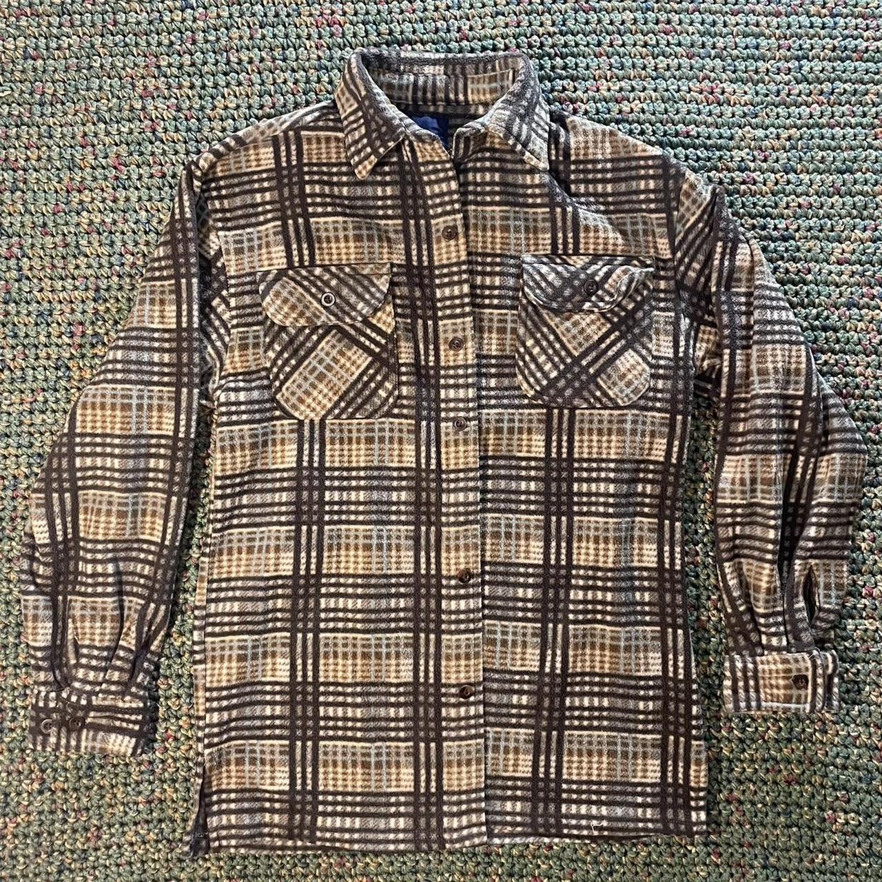 Basic Editions Men's Jacket - Brown/Multi - M – m… - image 1