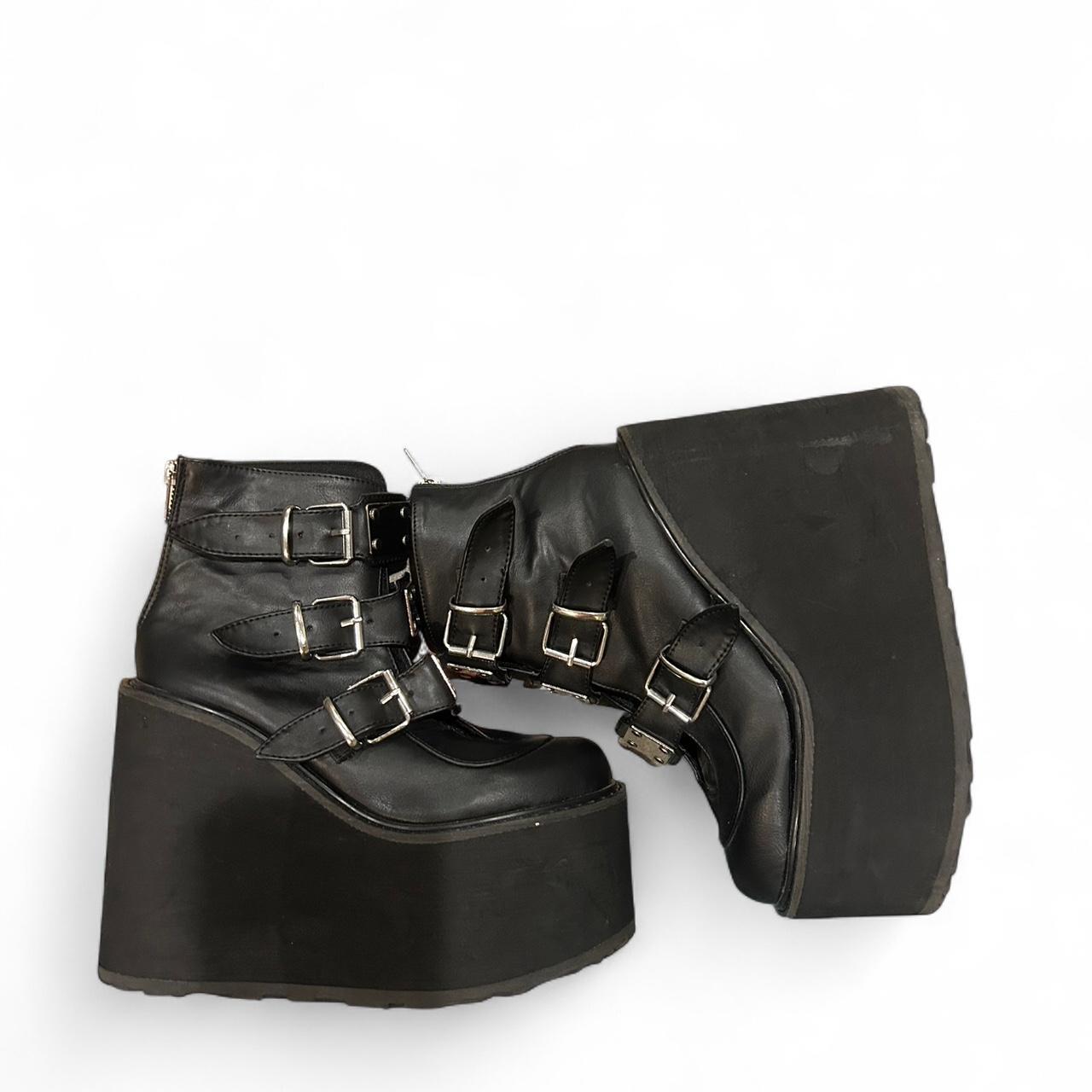 Demonia Women's Platform Boots - Black - US 8 – D… - image 1