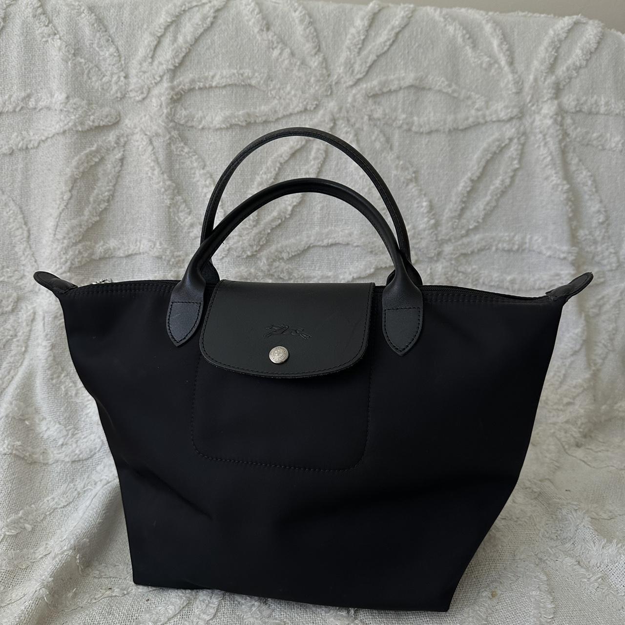 Longchamp Le Pliage Small Top Handle Nylon Bag.... Depop