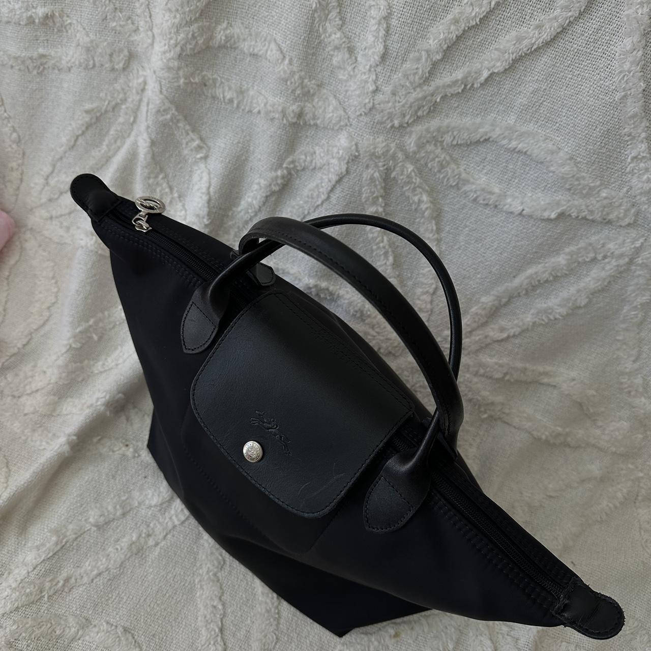 Longchamp Le Pliage Small Top Handle Nylon Bag.... Depop