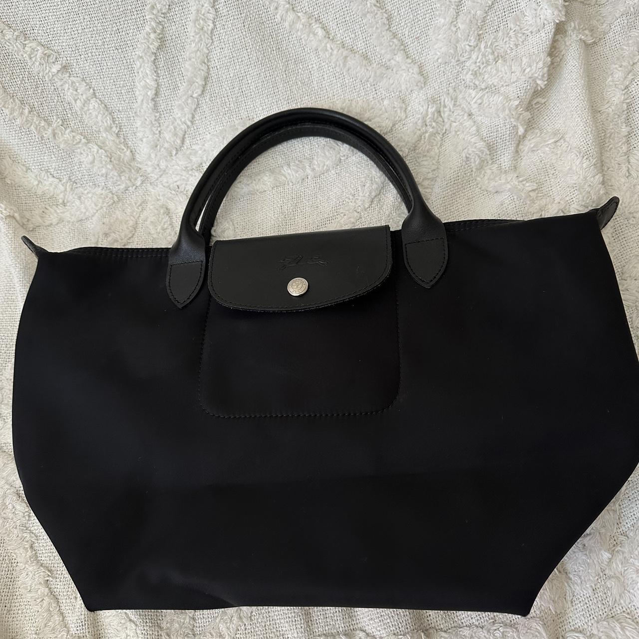 Longchamp Le Pliage Small Top Handle Nylon Bag.... Depop