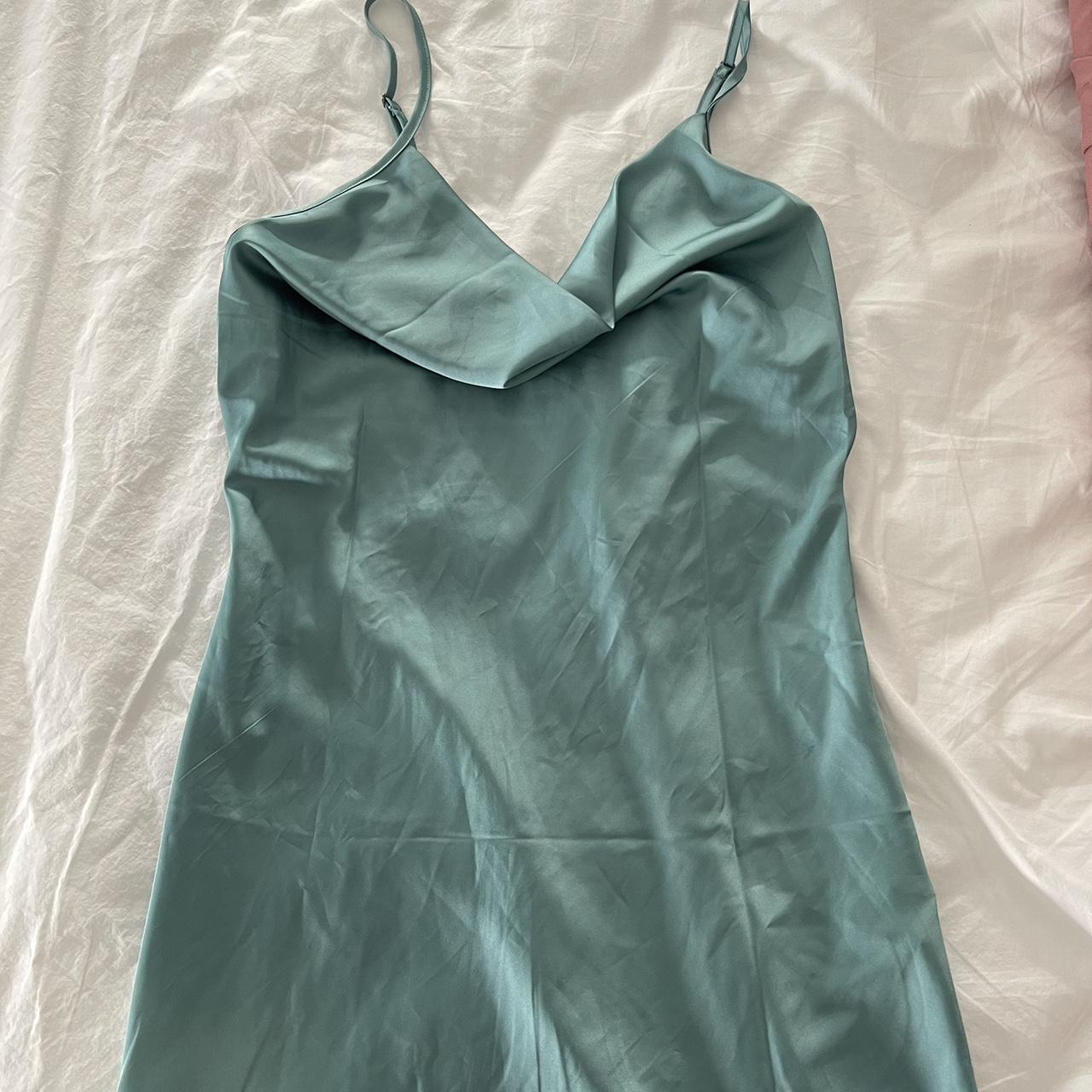 Aqua green dress forever 2024 21