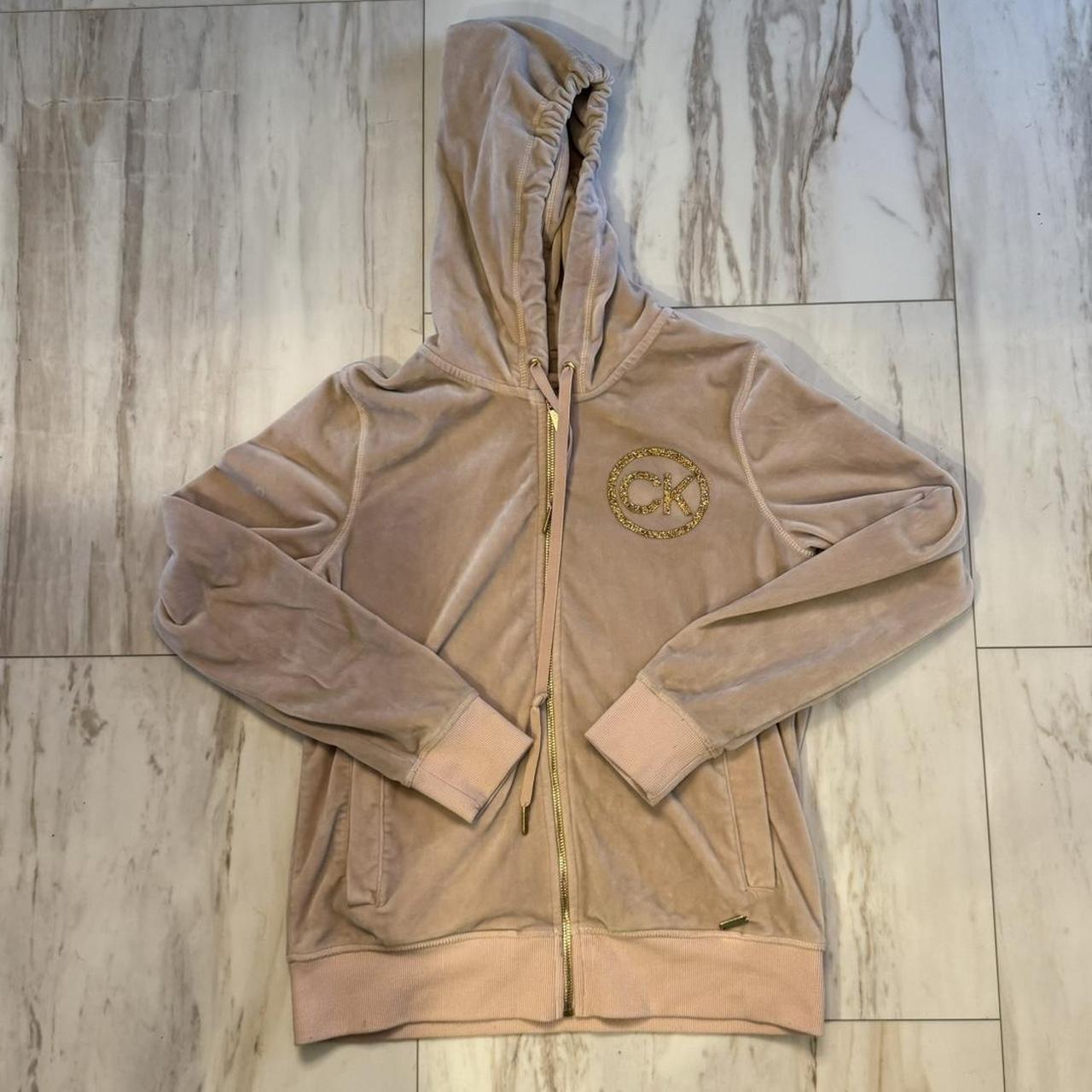 calvin klein rose gold jacket