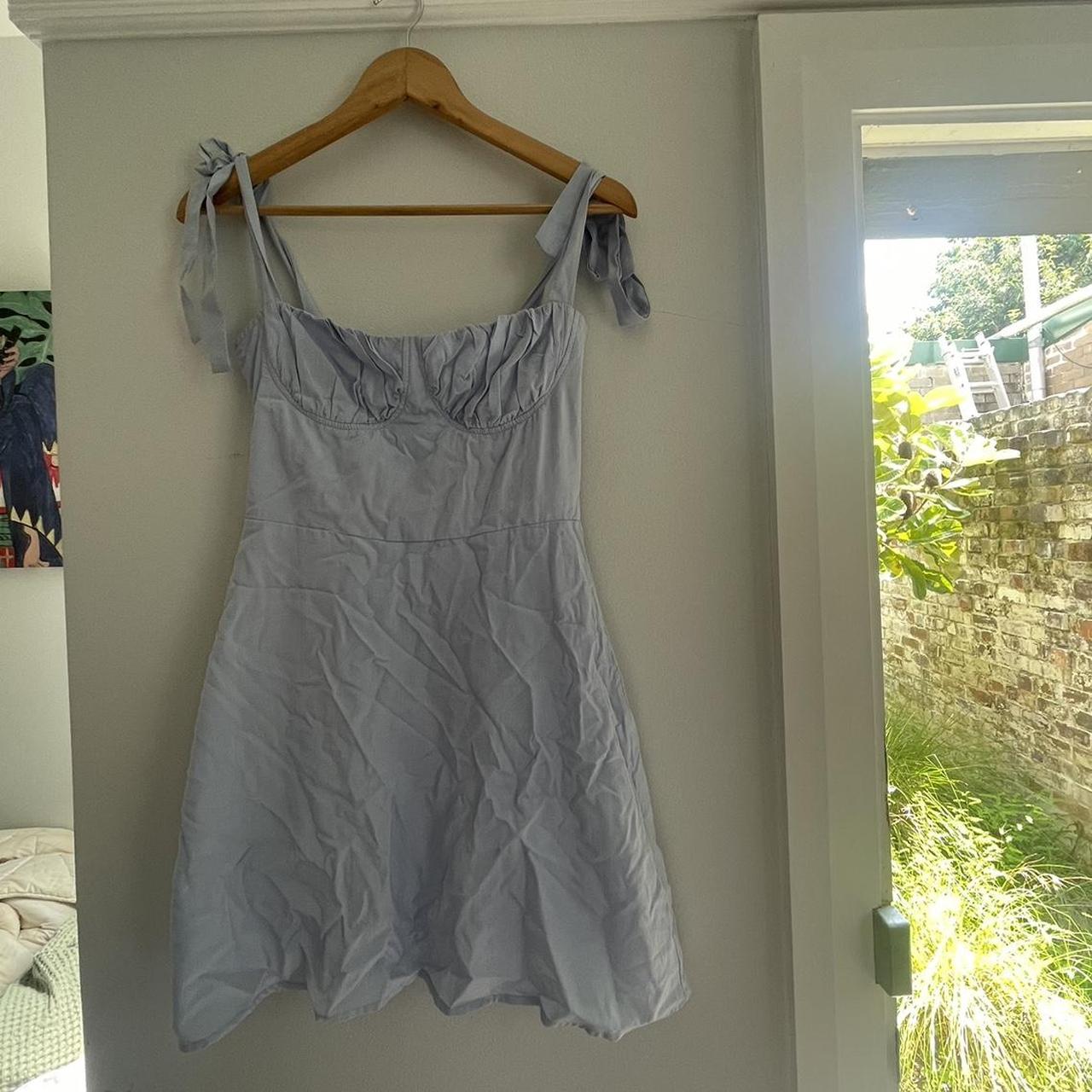 Peppermayo blue mini dress Flattering fit just don’t... Depop