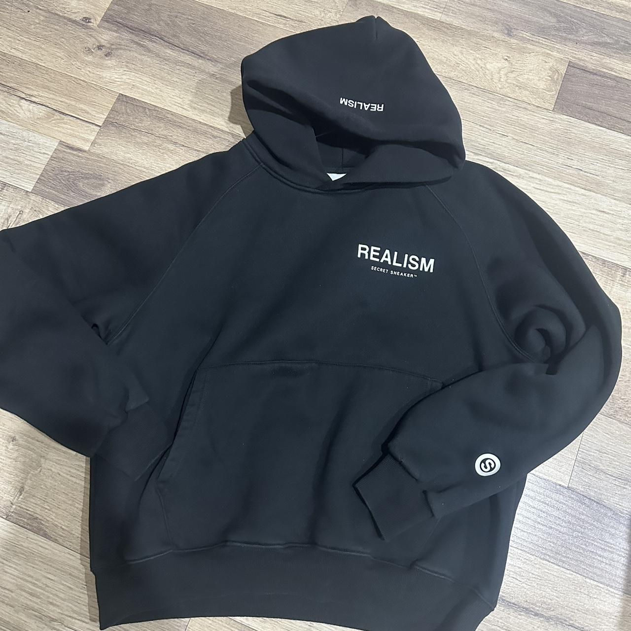 secret sneaker REALISM hoodie size xs only worn... Depop