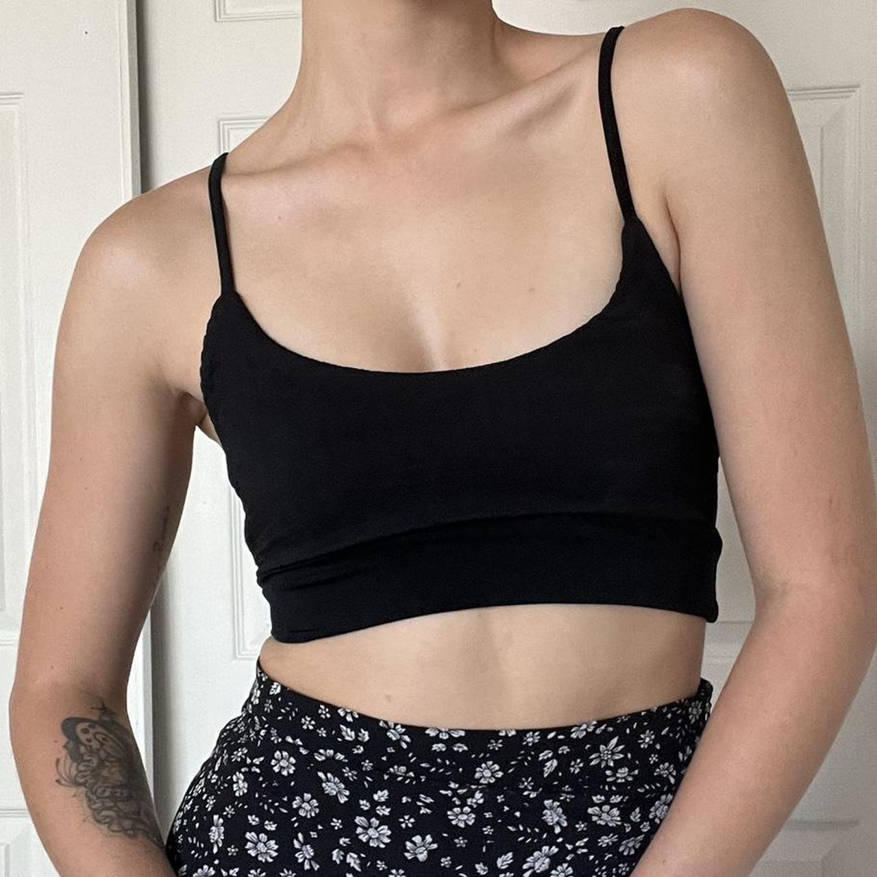 Black bralette pretty little thing on sale