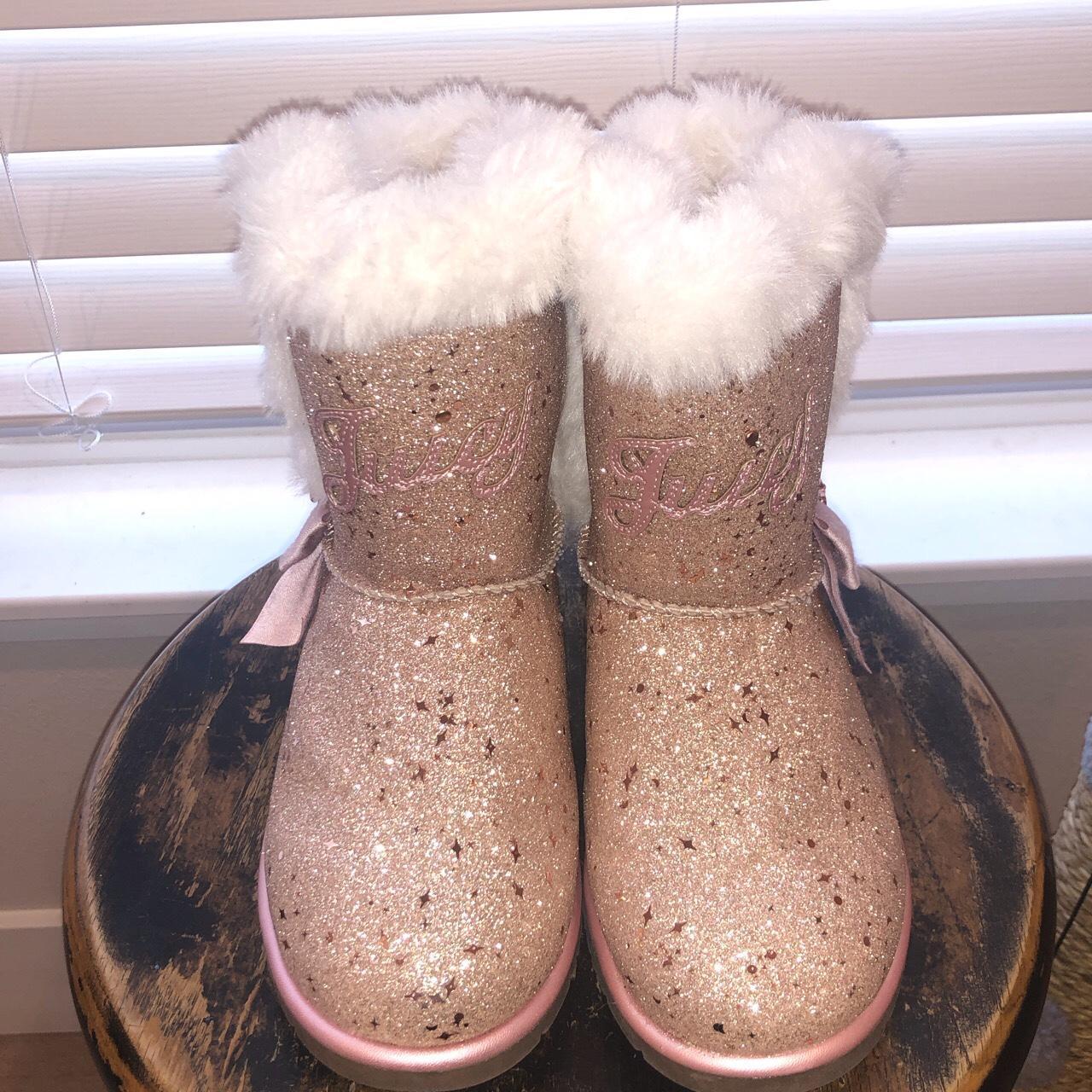 Super Extra Juicy Couture Boots So Paris Hilton... - Depop