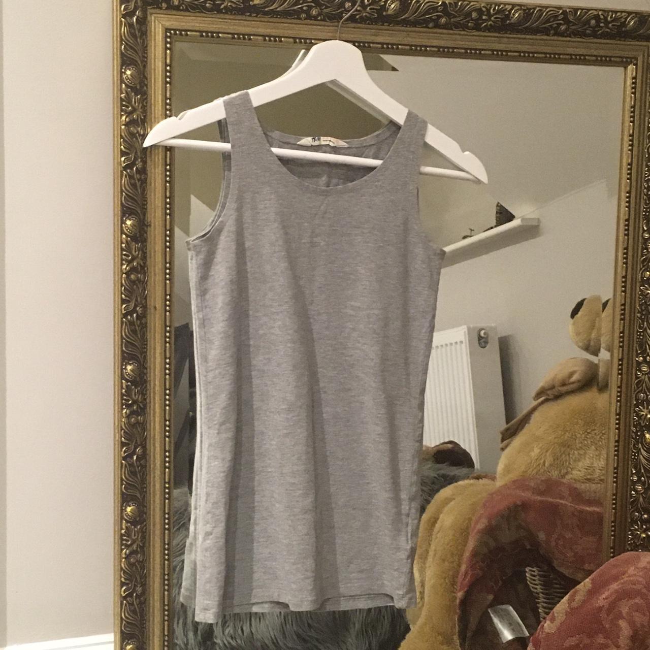H&M Women's Grey Vest Depop