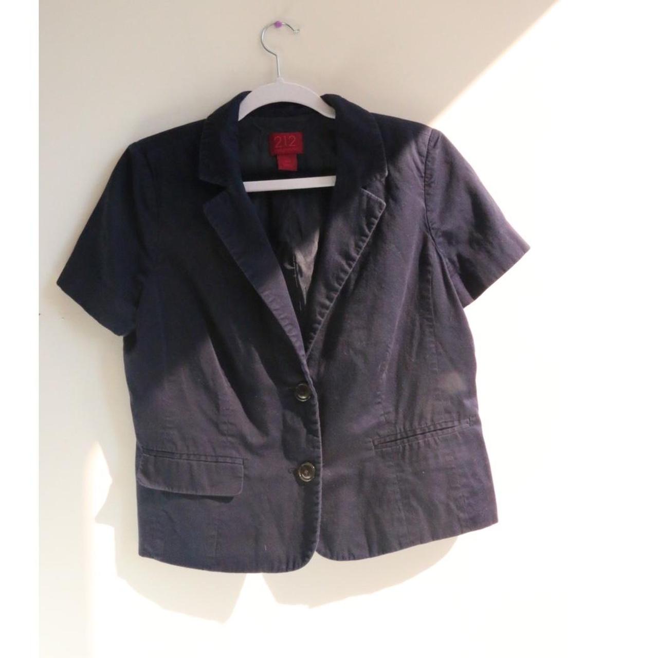 212 Collection Navy Blue Blazer super preppy. Depop