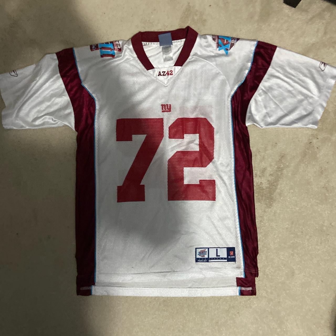 Osi Umenyiora Super Bowl Jersey Size L Great... - Depop