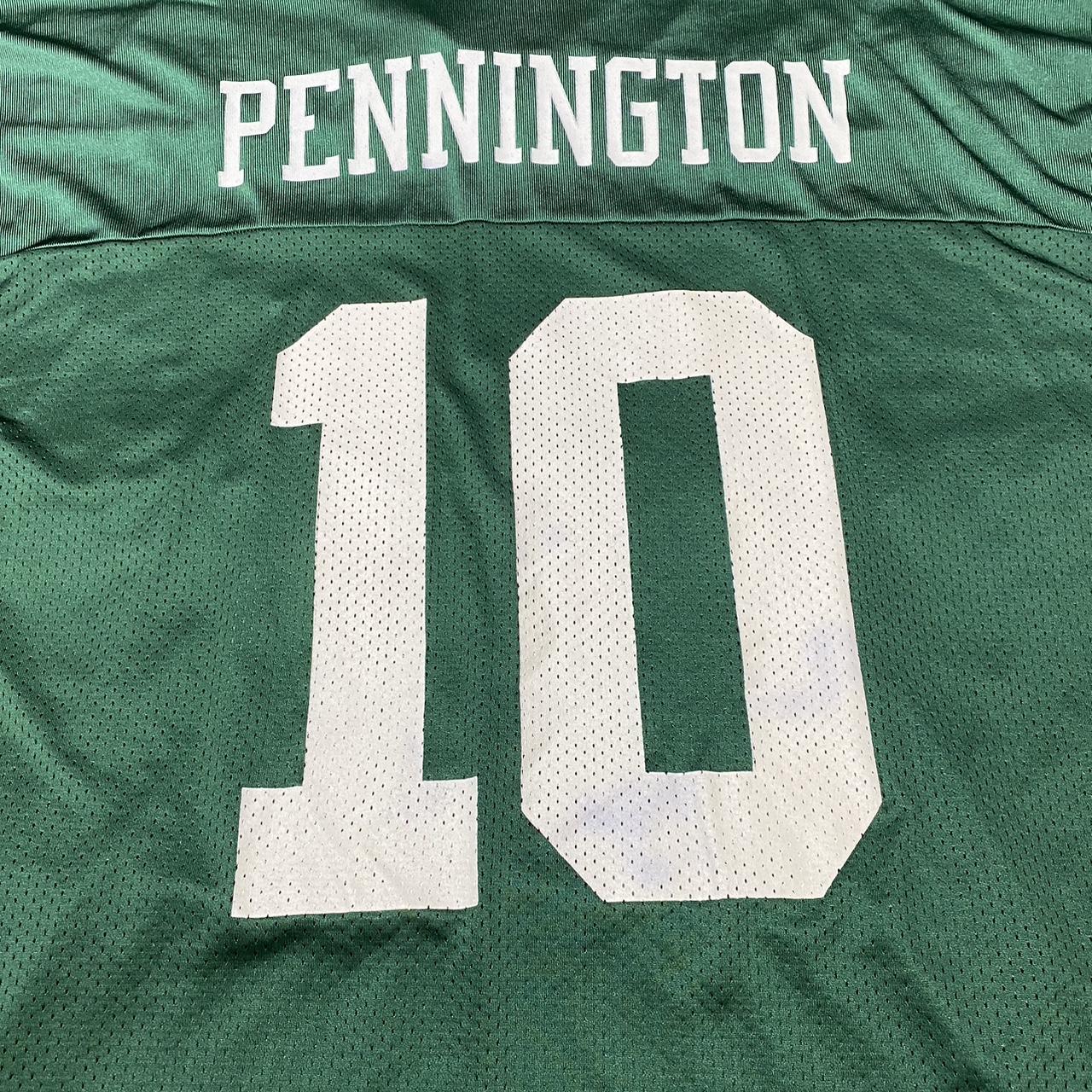 NFL, Shirts & Tops, New York Jets Chad Pennington Reebok White Nfl  Football Jersey